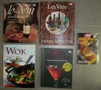 Livres CUISINE Recettes Vins Cuisiner Desserts Wok Pain, Livres, Livres de cuisine, Utilisé, Enlèvement ou Envoi