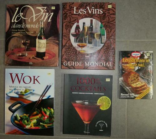 Livres CUISINE Recettes Vins Cuisiner Desserts Wok Pain, Boeken, Kookboeken, Gelezen, Ophalen of Verzenden