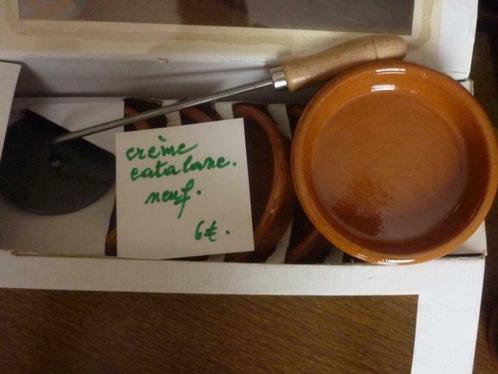 Crème catalane et raviers., Huis en Inrichting, Keuken | Keukenbenodigdheden, Zo goed als nieuw, Ophalen of Verzenden