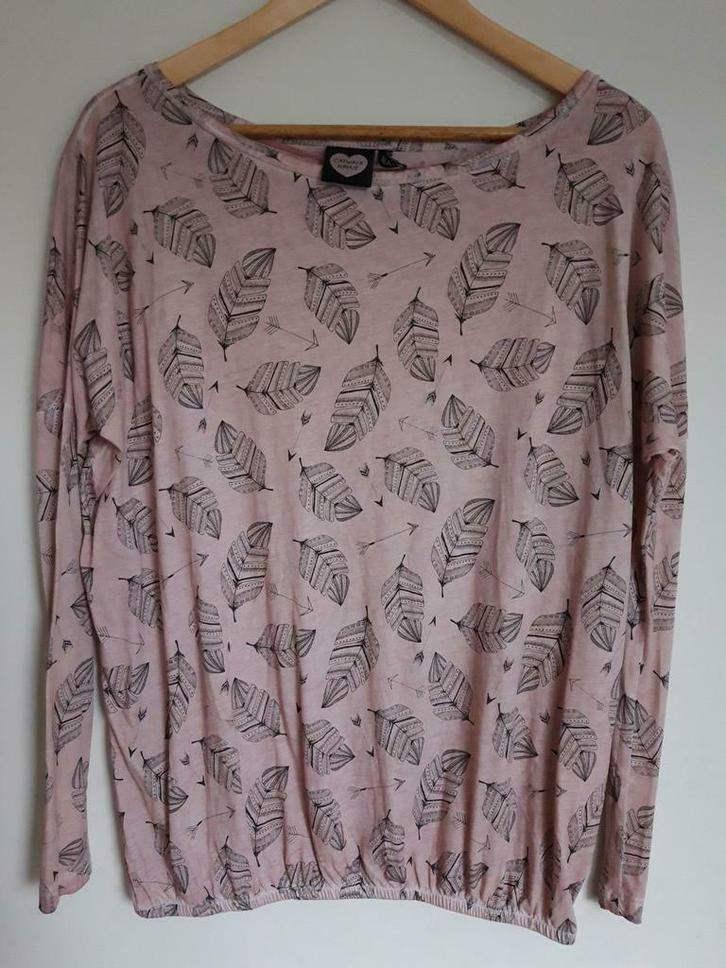 Roze blouse Catwalk Junkie - S, Kleding | Dames, Blouses en Tunieken, Zo goed als nieuw, Maat 36 (S), Roze, Ophalen of Verzenden