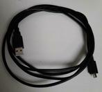 Câble USB mâle vers micro-USB, long de 2m, Comme neuf, Samsung, Fil ou câble, Enlèvement ou Envoi