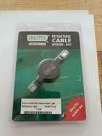 RJ45-kabel - Intrekbaar - 1,2 m - nieuwe en originele verpak, Ophalen of Verzenden, Nieuw