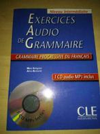 Exercices audio de grammaire - Frans, Boeken, Studieboeken en Cursussen, Ophalen of Verzenden, Nieuw