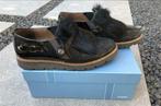 Softwaves schoenen met imitatiebont mt 38, Softwaves, Ophalen of Verzenden, Gedragen, Zwart