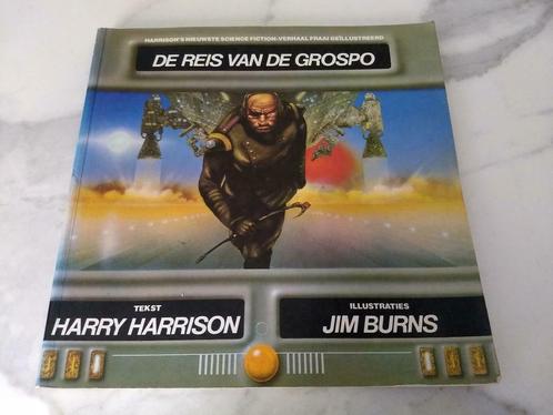 De reis van de Grospo - Harrison - Burns, Boeken, Science fiction, Gelezen, Ophalen of Verzenden