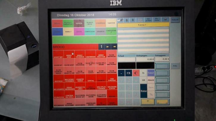 CAISSE TACTILE IBM, Articles professionnels, Aménagement de Bureau & Magasin | Caisses & Systèmes de paiement, Enlèvement