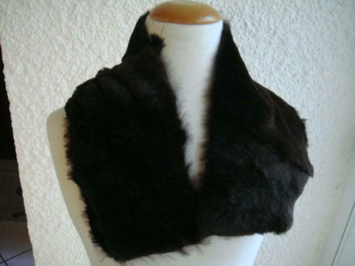 Peau Fourrure brune. Brute, Kleding | Dames, Mutsen, Sjaals en Handschoenen, Gedragen, Ophalen of Verzenden