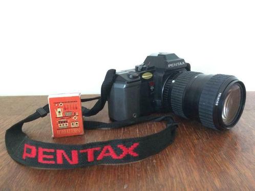 Pentax A3000 fotocamera met telelens voor fotorolletjes, Audio, Tv en Foto, Fotocamera's Analoog, Gebruikt, Spiegelreflex, Pentax