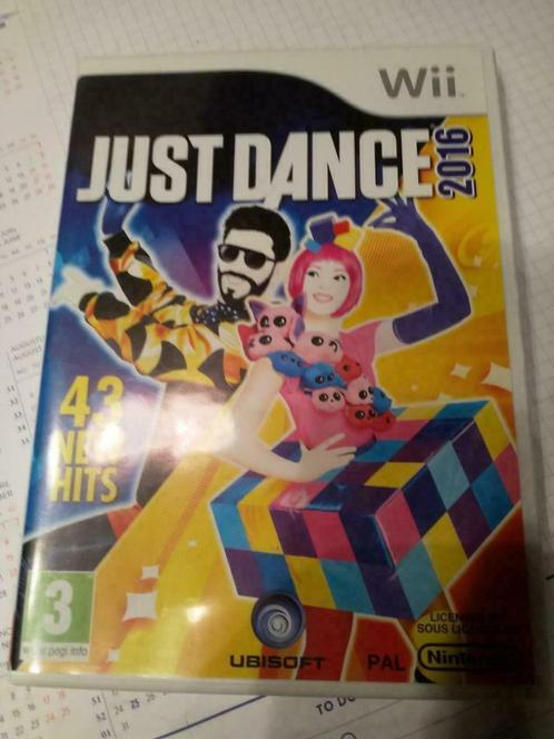 Just dance 2016 - speelt ook op Wii U, Games en Spelcomputers, Games | Nintendo Wii, Zo goed als nieuw, Ophalen of Verzenden