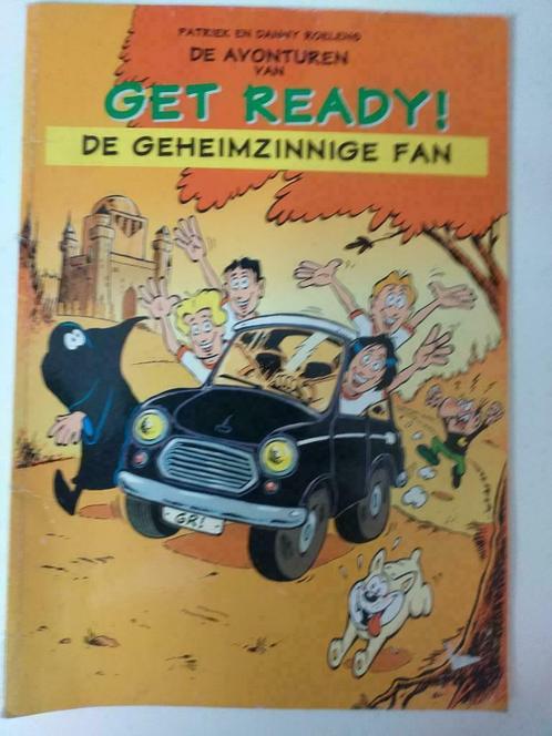 Get Ready 1 De geheimzinnige fan 1ste Druk 1997, Boeken, Stripverhalen, Gelezen, Eén stripboek, Ophalen of Verzenden