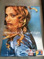 Poster Madonna - album Ray Of Light, Ophalen of Verzenden, Zo goed als nieuw
