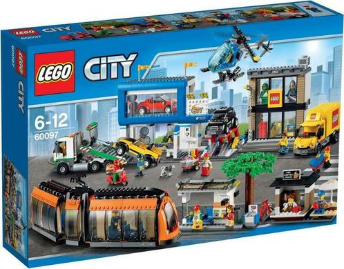 Lego 60097 Stadsplein NIEUW & SEALED Elders tot 518€ !, Kinderen en Baby's, Speelgoed | Duplo en Lego, Nieuw, Lego, Complete set