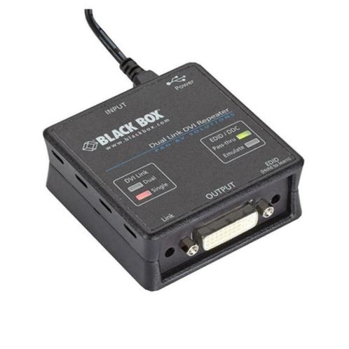 DVI Repeater / verlenger BlackBox + 15 meter kabel, Informatique & Logiciels, Pc & Câble réseau, Comme neuf, Enlèvement ou Envoi