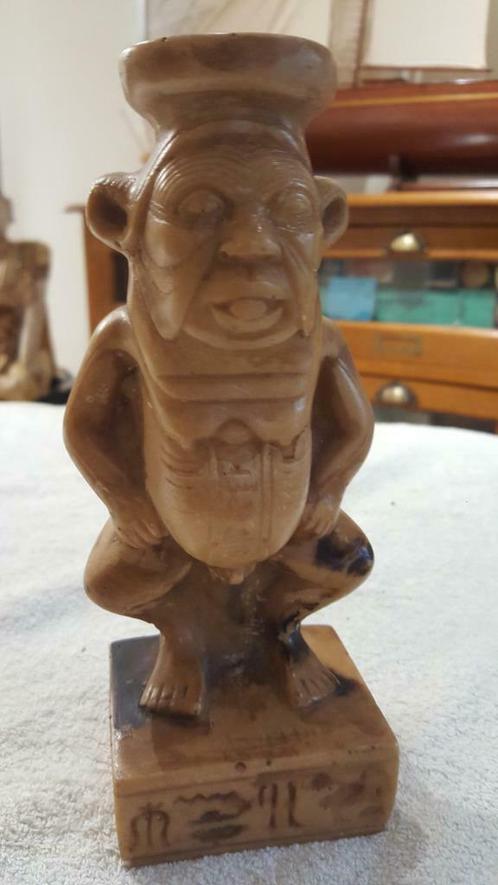EGYPTE - rare representation du Dieu SOBEK en humain  - 1 kg, Antiquités & Art, Art | Art non-occidental, Enlèvement ou Envoi