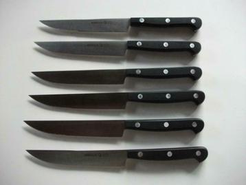 6 couteaux Solicut - Couteaux à steak - inoxydable, Enlèvement ou Envoi, Comme neuf, Inox ou Chrome, Couverts en vrac