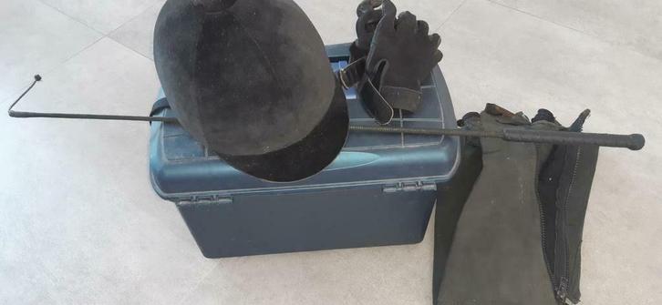 Tok, handschoenen, zweep, chaps, schoenen, Dieren en Toebehoren, Paarden