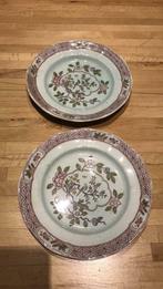 2 vintage borden Adams England Calyx Ware 2744, Antiek en Kunst