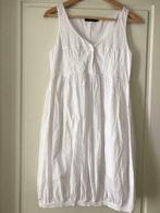 Twinset witte jurk kleedje katoen mt S, Taille 36 (S), Porté, Enlèvement ou Envoi, Blanc