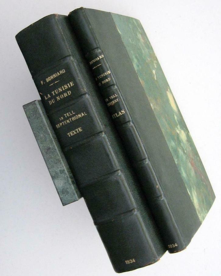 La Tunisie du Nord: Le Tell Septentrional 1934 Tunesië, Antiek en Kunst, Antiek | Boeken en Manuscripten, Ophalen of Verzenden
