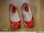 schoenen rood merk francesco milano   - maat 39, Kleding | Dames, Schoenen, Gedragen, Ophalen of Verzenden, Ballerina's, Rood
