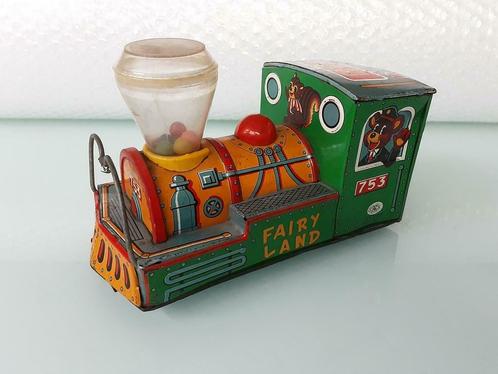 Vintage blikken trein Japan., Antiek en Kunst, Antiek | Speelgoed, Ophalen of Verzenden