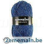 Wol AMBIANCE Scheepjes pilotenblauw ( 0125 ), Hobby en Vrije tijd, Breien en Haken, Nieuw, Breien, Ophalen of Verzenden