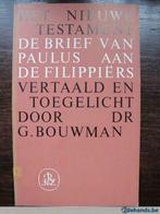 De brief van Paulus aan de Filippiërs (het Nieuwe Testament), Gelezen, Paulus, Ophalen of Verzenden, Christendom | Protestants