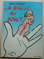 La bague au doigt de Wolinski, Boeken, Stripverhalen, Gelezen, Ophalen of Verzenden, Eén stripboek