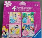 Puzzels disney prinsessen 6-9-12-16 stuks, Ophalen of Verzenden, Zo goed als nieuw