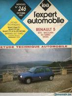 Renault gtx/baccara/gt turbo/d Automotive technische recensi, Ophalen of Verzenden