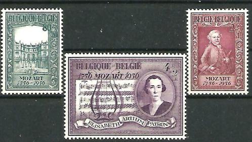 België 1956 200ste verjaardag geboorte Mozart OBP 987/9**, Postzegels en Munten, Postzegels | Europa | België, Postfris, Orginele gom