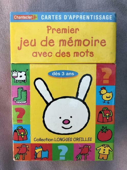 Jeu de mémoire avec des mots dès 3 ans, Enfants & Bébés, Jouets | Éducatifs & Créatifs, Comme neuf, Langue et Lecture