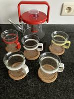 Theeservies, Huis en Inrichting, Ophalen, Zo goed als nieuw, Glas, Overige typen