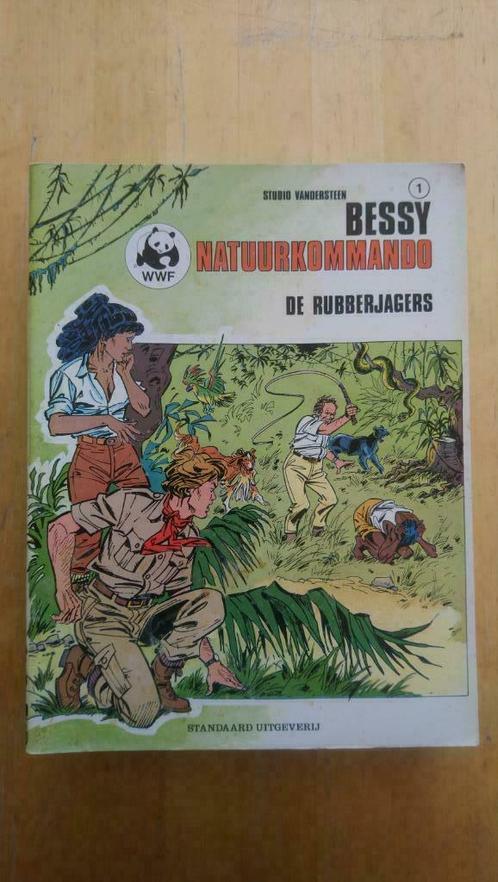Strips Bessy Natuurkommando (6stuks), Livres, BD, Utilisé, Enlèvement ou Envoi