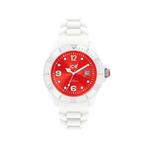 Ice-Watch White-Red Big SI.WD.B.S.10 - Polshorloge Wit 46 mm, Handtassen en Accessoires, Horloges | Dames, Ophalen of Verzenden