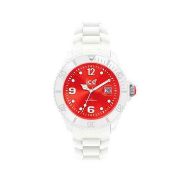 Ice-Watch Blanc-Rouge Big SI.WD.B.S.10 - Montre-Bracelet, Enlèvement ou Envoi, Comme neuf, Montre-bracelet