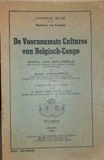 De voornaamste cultures van Belgisch-Congo, Boeken, Gelezen, Natuurwetenschap, Ophalen of Verzenden, Van den Abeele Marcel