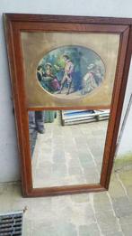 Antieke spiegel, Rectangulaire, 150 à 200 cm, 50 à 100 cm, Enlèvement ou Envoi