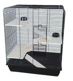 Rattenkooi Remy Wood Zwart, Dieren en Toebehoren, Ophalen, Kooi, 60 tot 90 cm, Rat