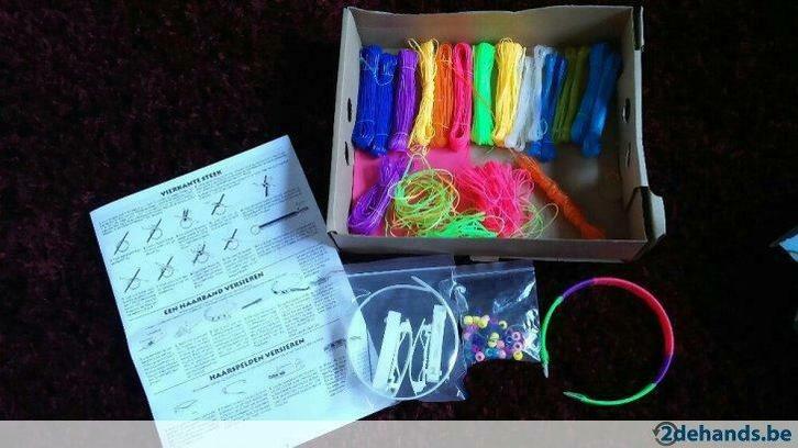 Armbanden maken, Kinderen en Baby's, Speelgoed | Overig, Gebruikt, Ophalen of Verzenden