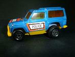 Vintage Majorette Motor Range Rover Police, très bon état, Utilisé, Voiture, Enlèvement ou Envoi