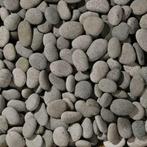 Pebblestones grind voor groen dak / sedum dak - Zak 25kg, Gravier, Autres matériaux, Enlèvement ou Envoi, Gris