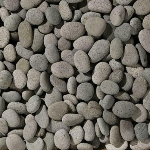 Pebblestones grind voor groen dak / sedum dak - Zak 25kg, Tuin en Terras, Grind, Keien en Split, Nieuw, Grind, Grijs, Overige materialen