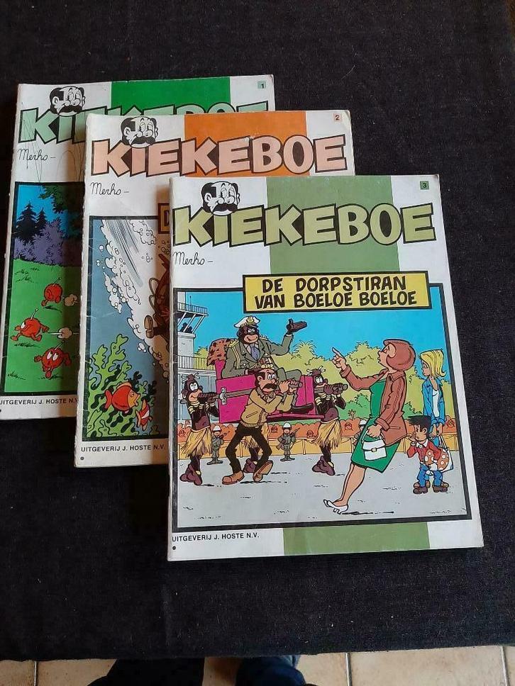 Kiekeboe deel 1 en 3 (uitgeverij Hoste), Boeken, Stripverhalen, Gelezen, Meerdere stripboeken, Ophalen of Verzenden