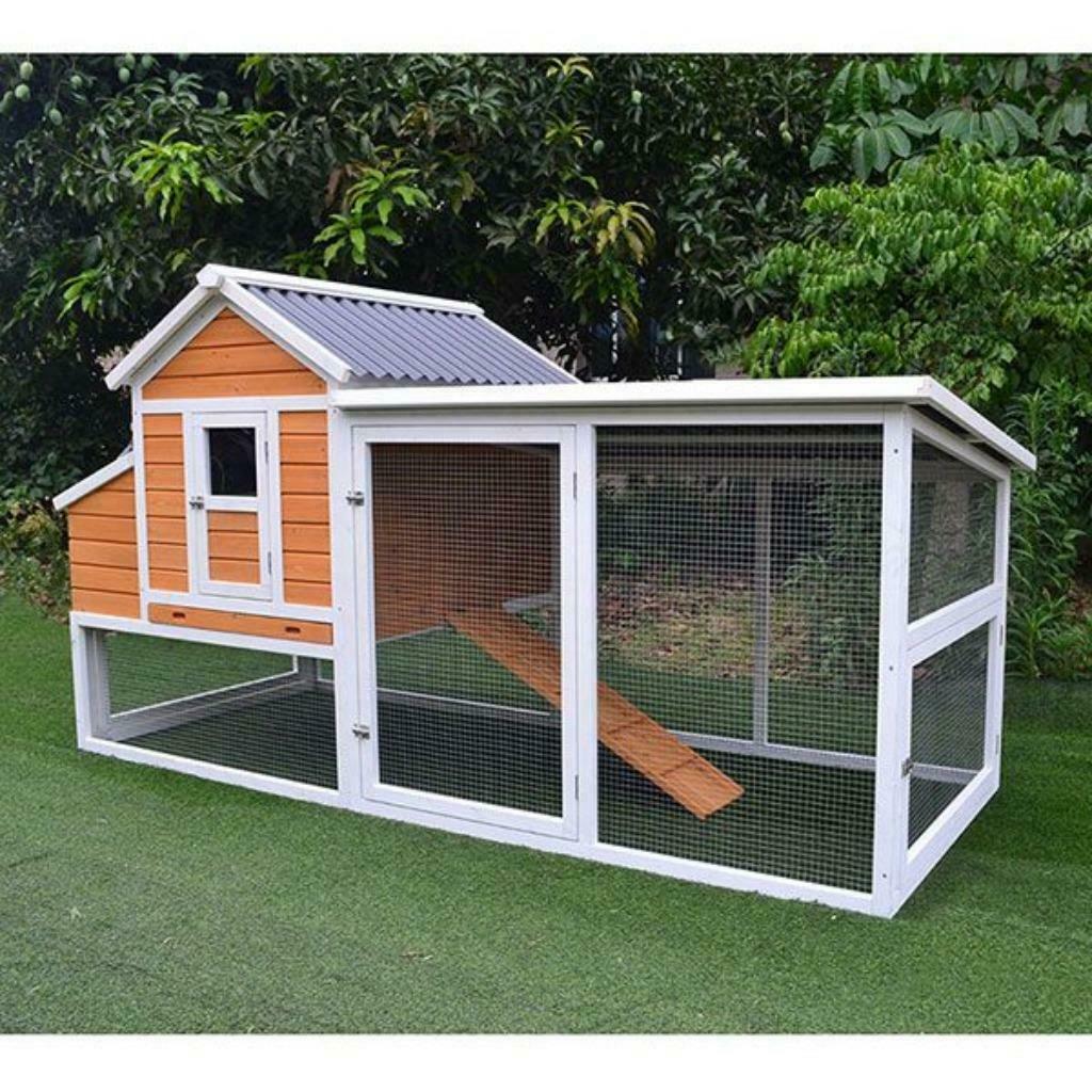 Poulailler XXL abri poule clapier lapin enclos poule caille, Verzenden, Nieuw, Kippenhok of Kippenren