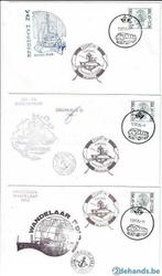 8 omslagen Vlootdagen 1983-1984 Marinebasis Zeebrugge, Postzegels en Munten, Postzegels | Europa | België, Verzenden