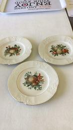 3 oude borden jaren 1930 Moulin des loups, Antiek en Kunst, Antiek | Servies los, Ophalen of Verzenden
