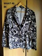 Zwart-witte blazer maat 46, Zwart, Maat 46/48 (XL) of groter, Nieuw, Ophalen of Verzenden