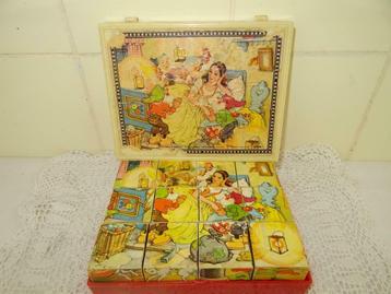 Puzzle bois ancien Puzzle cor de huit Puzzle Conte de Fées, Antiquités & Art, Enlèvement ou Envoi
