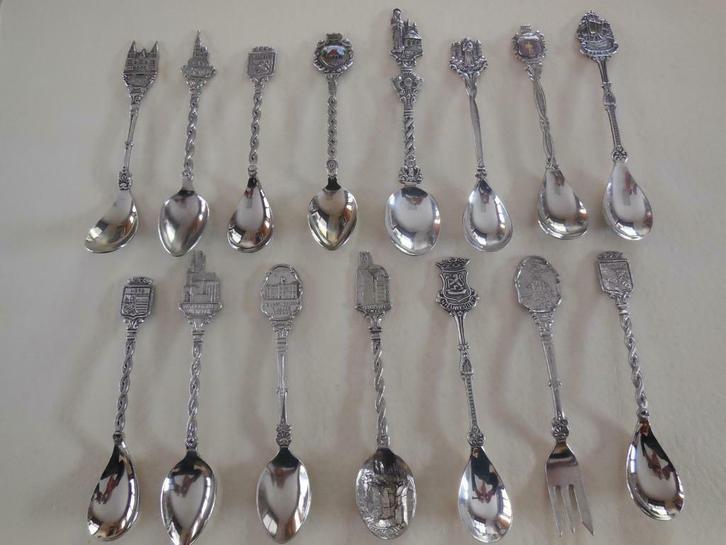 Souvenier lepeltjes, Verzamelen, Retro, Overige typen, Ophalen of Verzenden